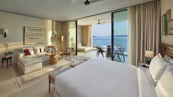 Literie hypoallergénique, minibar, coffres-forts dans les chambres