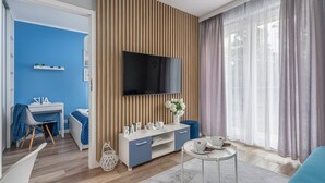 Living room - Leśne Tarasy Apartment by Renters (Dziwnów)