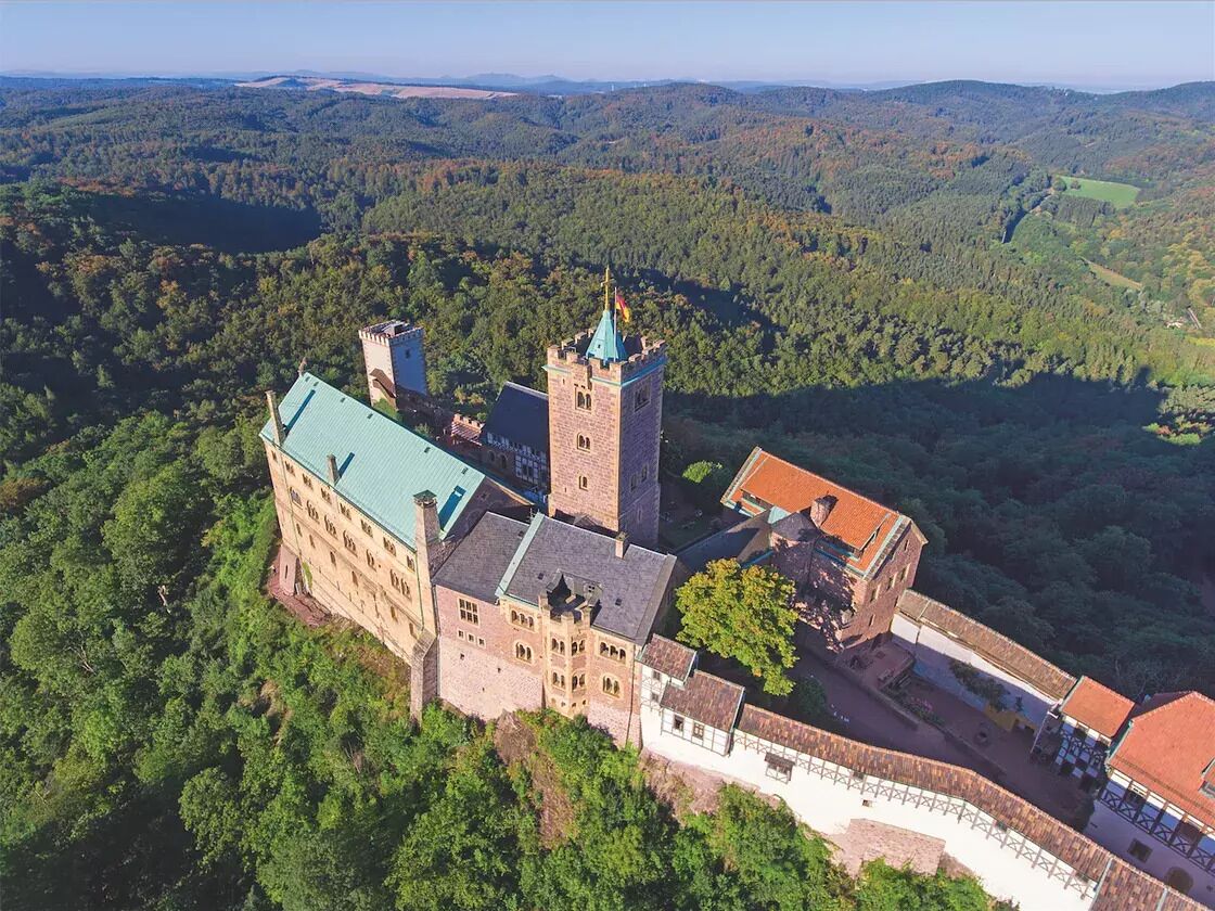 Die Wartburg in Eisenach.
