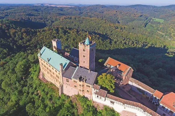 Die Wartburg in Eisenach.