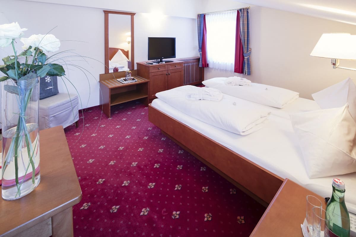 2 habitaciones, ropa de cama de alta calidad y muebles diferentes