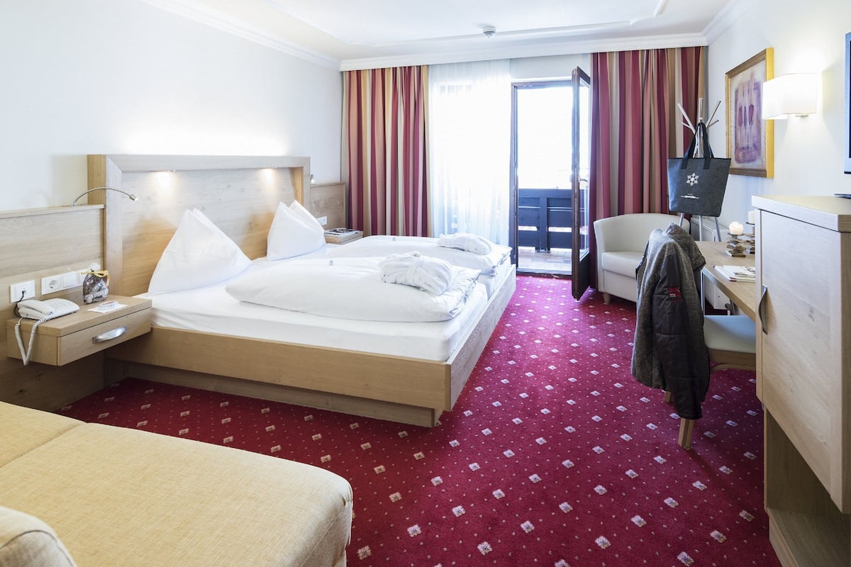 2 habitaciones, ropa de cama de alta calidad y muebles diferentes