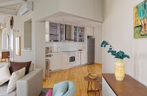 Appartamento Superior, 2 camere da letto, vista città | Biancheria in cotone egiziano, biancheria da letto di alta qualità