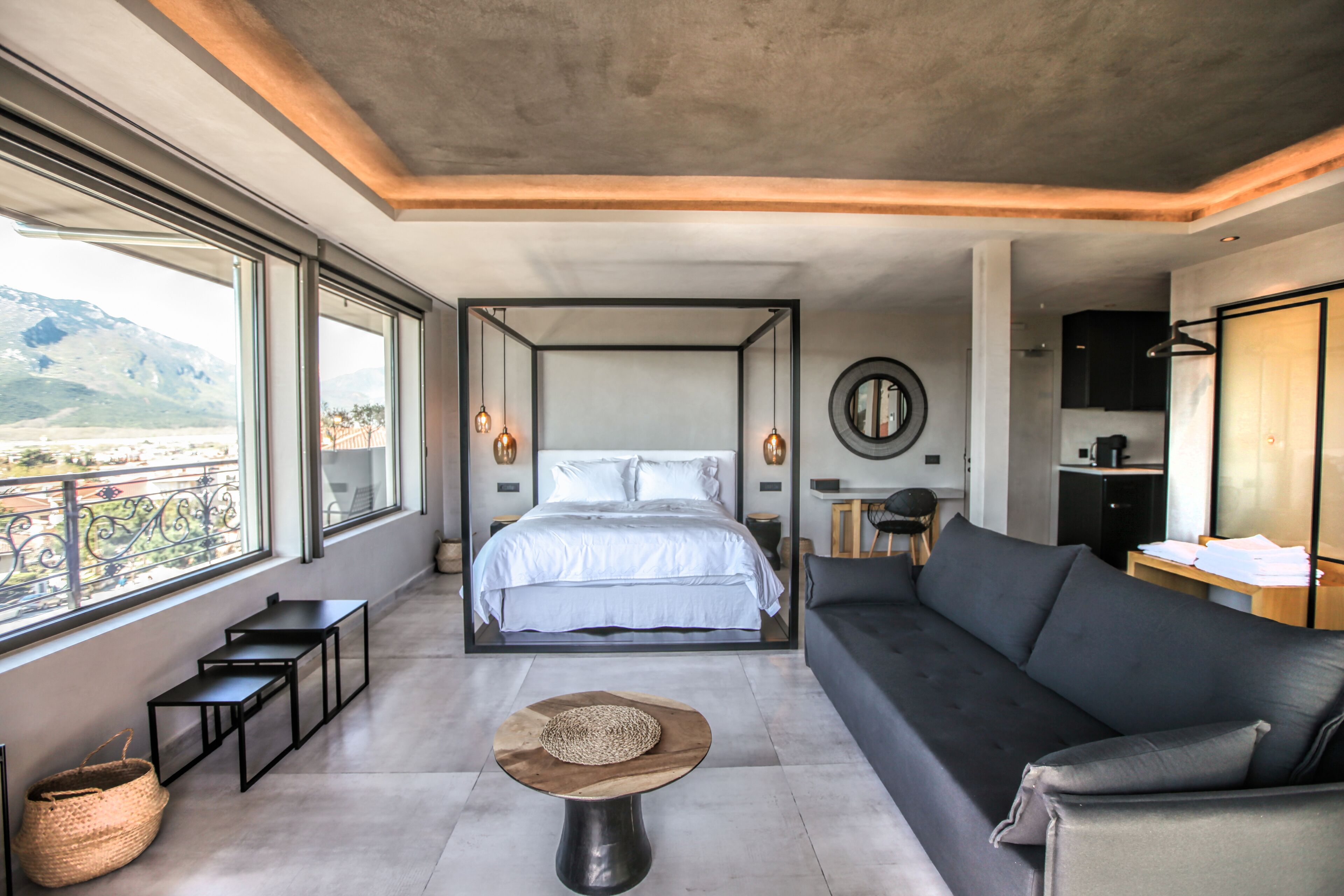 1 غرفة نوم وملاءات من القطن المصري وأغطية فراش متميزة