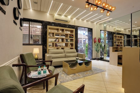 Sala de estar en el lobby