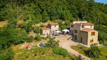 Familienapartment, 2 Schlafzimmer, 2 Bäder (Podere del Ciacchi Among Tuscany) | Außenbereich