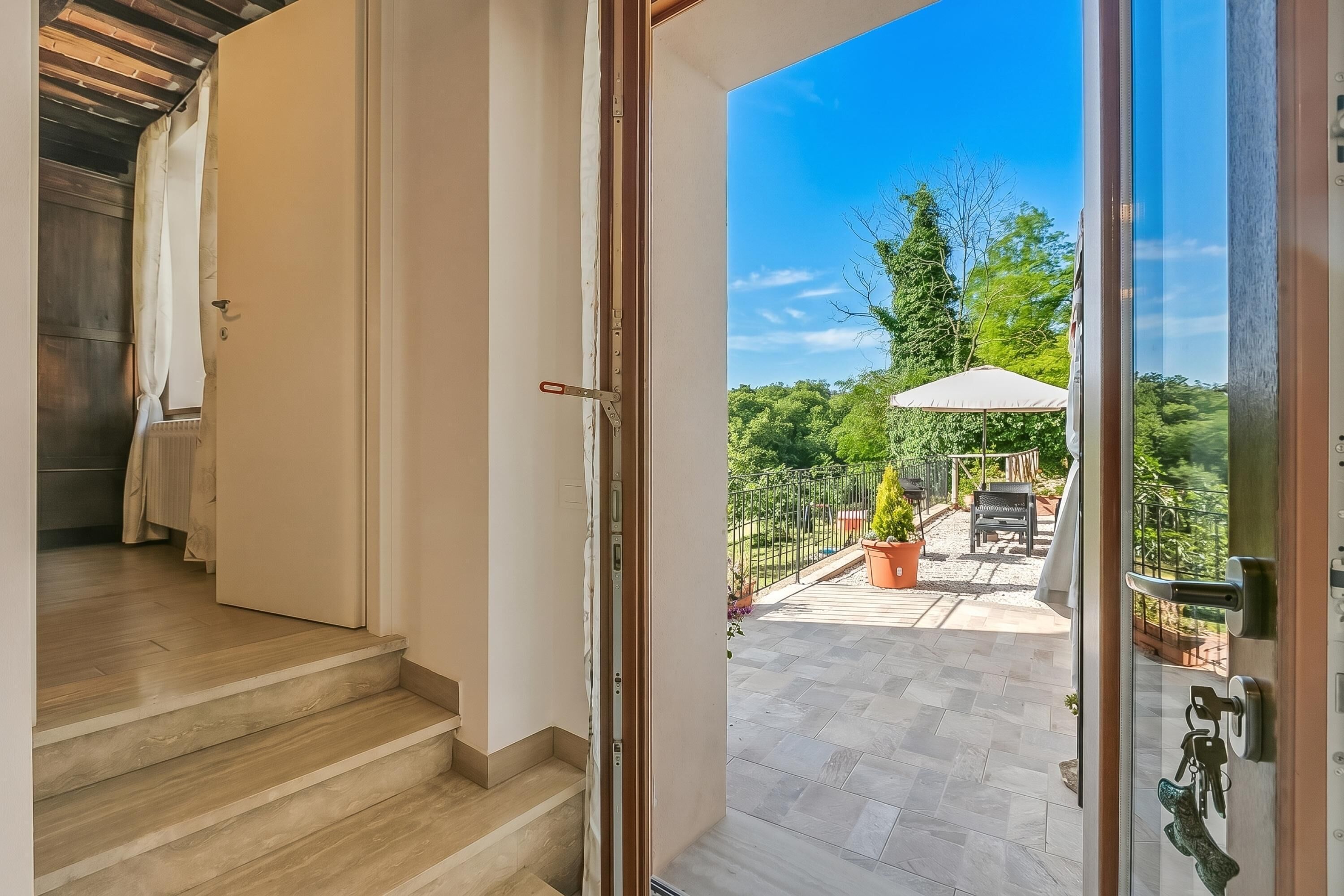 Familienapartment, 2 Schlafzimmer, 2 Bäder (Podere del Ciacchi Among Tuscany) | Innenbereich