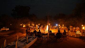 Außenbereich für Bankette