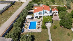 Exterior - Villa Marina, 6 PAX, private pool, rural, peace, plenty of entertainment, bbq, www. zadarvillas.com (Glavica)