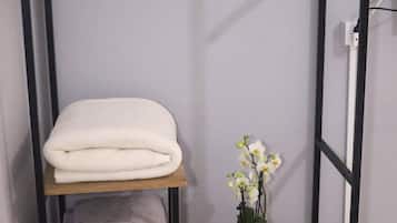 Wifi gratis y ropa de cama