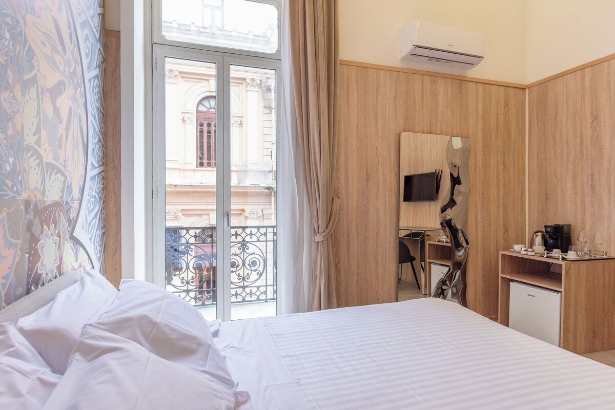 Premium bedding, down duvets, soundproofing, free WiFi