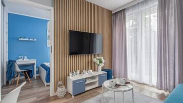 1 chambre, fer et planche Ă repasser, Wi-Fi, draps fournis