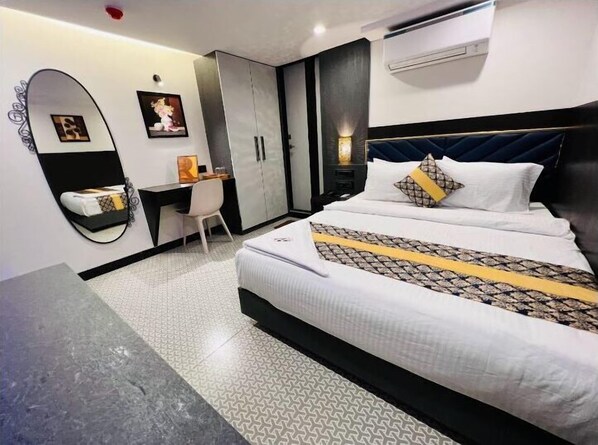 Habitación Deluxe | 1 dormitorio, wifi gratis, ropa de cama