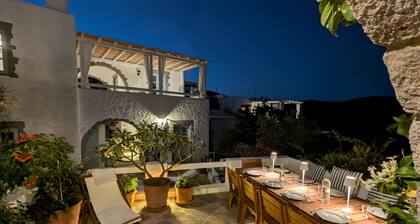 Propriété avec 2 charmantes maisons familiales de style Patmos