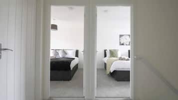 Maison, plusieurs lits | 4 chambres, fer et planche Ă repasser, Wi-Fi gratuit, draps fournis