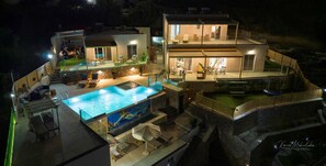 Exterior - ZAX SEA VIEW 4 villa complex, Heated pool and 8 bedrooms (ierapetra)