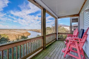 Property grounds - 4 bedroom home with spectacular sound views (Surf City)
