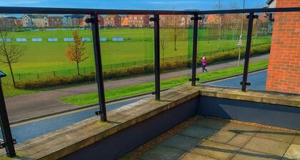 2 Bed-sleeps 7-free Parking-balcony