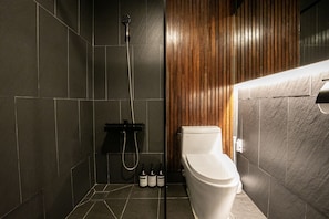 Luxury Quadruple Room, 2 Queen Beds, Private bathroom outside the room | Bathroom - Bias K-GIRL GUESTHOUSE - Caters to Women (Seoul)
