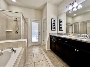 House, Multiple Bedrooms | Bathroom - Windsor At Westside 7bd Hm Pool-2112mw 7 Bedroom Home by RedAwning (Kissimmee)