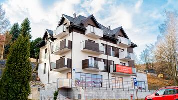 Fassade der Unterkunft