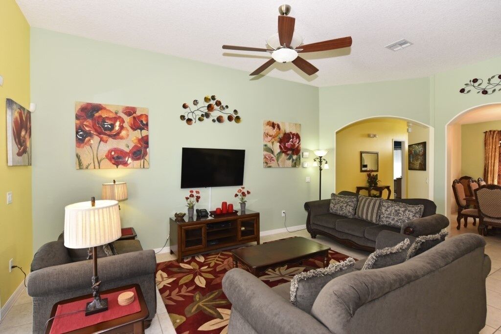 บ้านพัก, 5 ห้องนอน | บริเวณนั่งเล่น