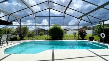 House, 3 Bedrooms | Pool | A heated pool