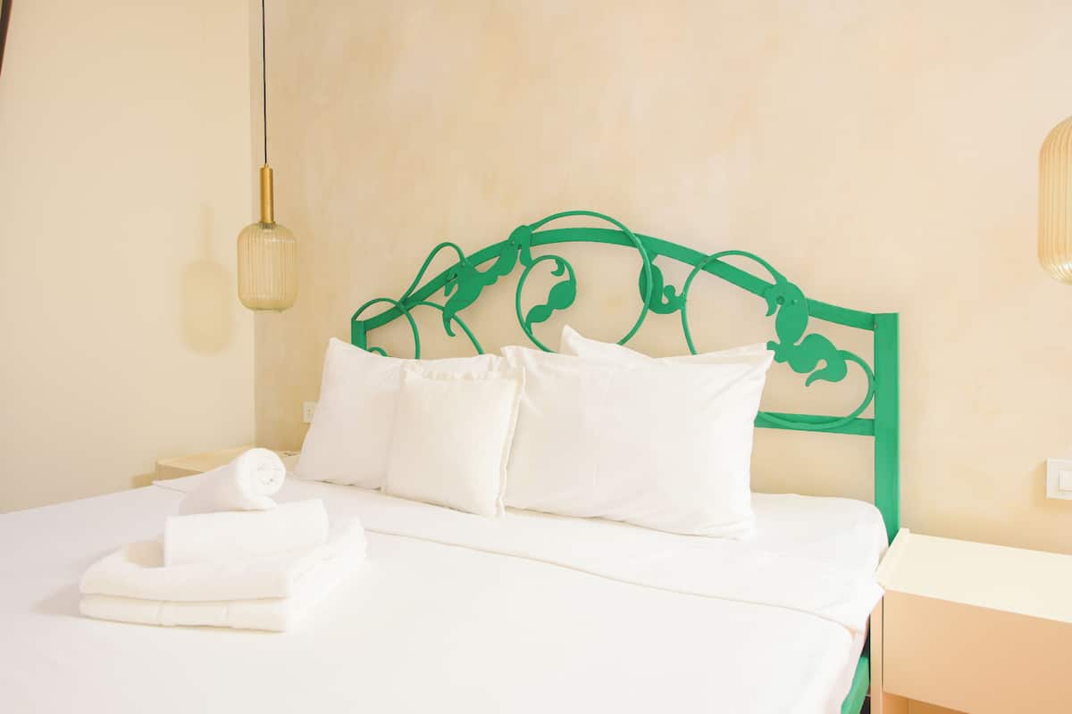 Standard Double Room with Sea View | Kostenloses WLAN, Bettwäsche