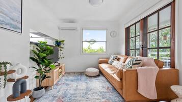 LED TV, Netflix, books, streaming services