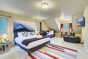 4 chambres, bureau, fer et planche à repasser, Wi-Fi