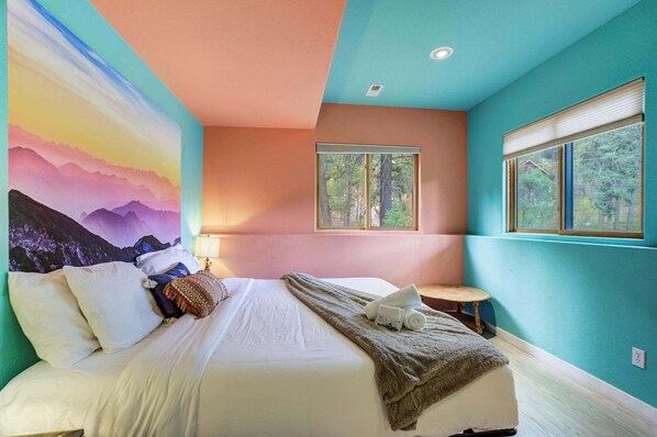 4 chambres, bureau, fer et planche à repasser, Wi-Fi