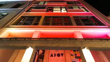 Fachada de la propiedad