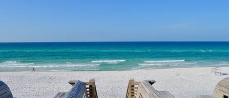 Beach nearby, beach towels