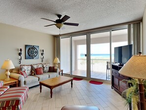 Smart TV - Beach Regency #103 | Gulf Front Views + Pool! (Navarre Beach)