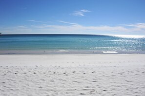 On the beach