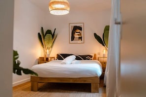 2 chambres, bureau, fer et planche Ă repasser, Wi-Fi