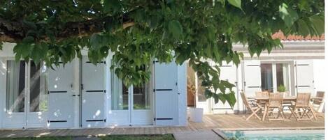 Una piscina riscaldata