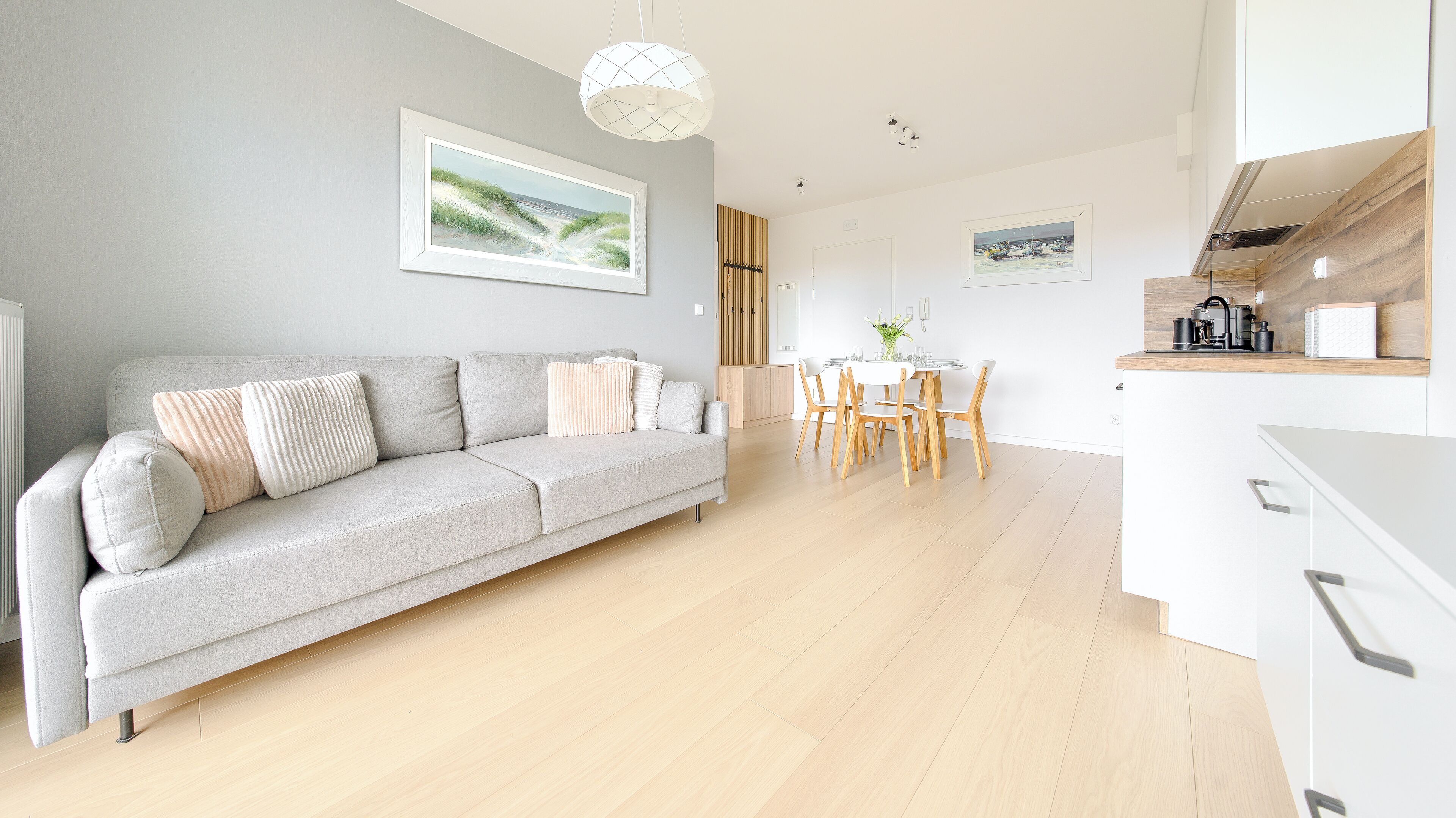 Appartement, airconditioning (2 C ul. Kapitańska 16) | Woonruimte | Flatscreentelevisie