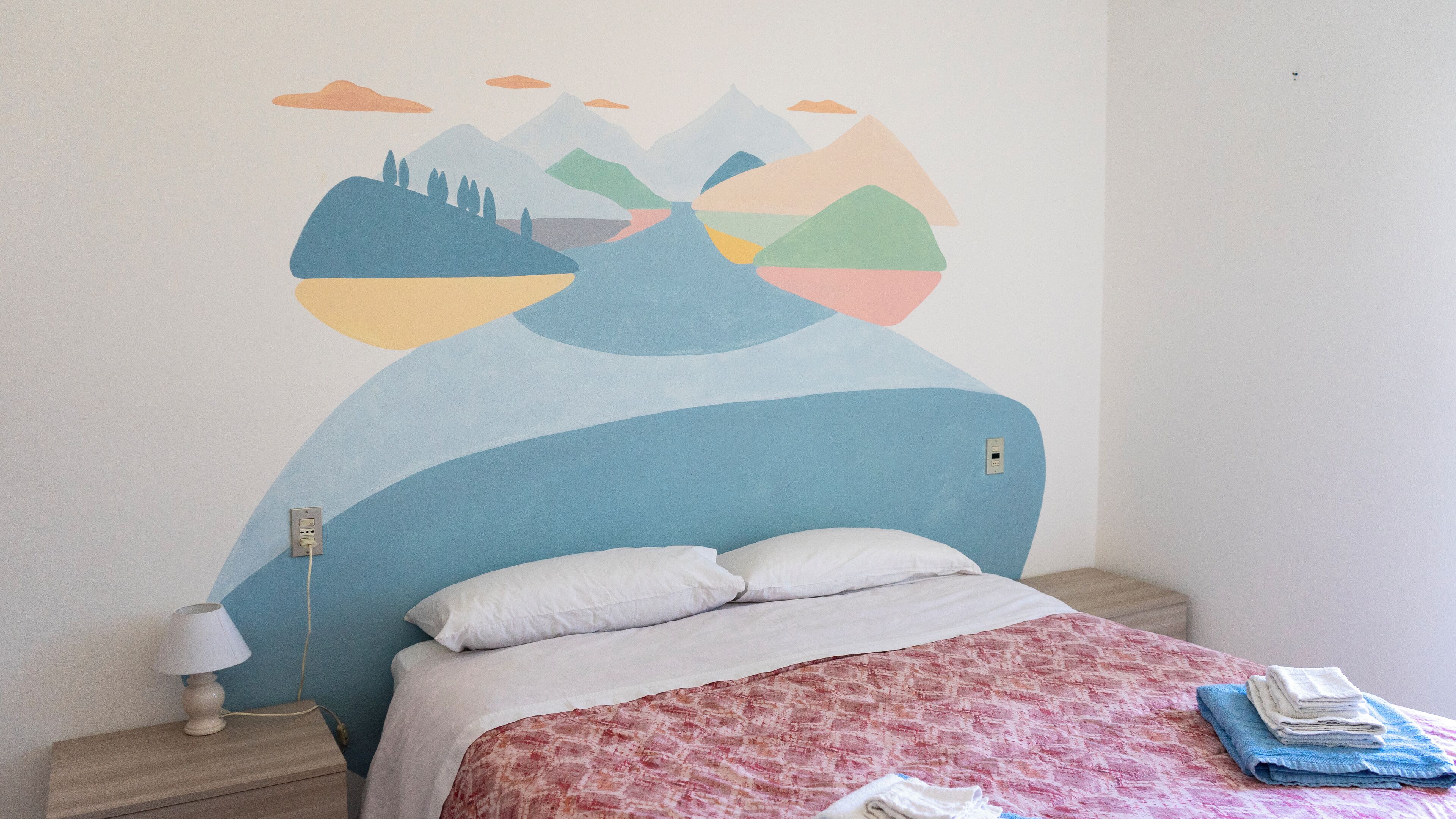 1 camera, ferro/asse da stiro, Wi-Fi gratuito, lenzuola