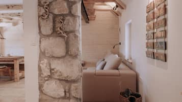 Smart TV y chimenea