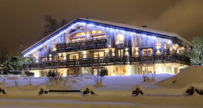 Luxueux appartement de 180m² avec espace détente privatif aux pieds des pistes
