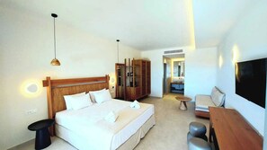 Superior Suite Private Pool | Hypo-allergenic bedding, in-room safe, individually decorated