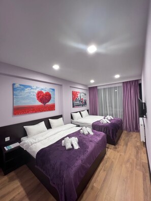 Standard Quadruple Room, Multiple Beds, Mountain View - Gudauri Diamond (Kazbegi)