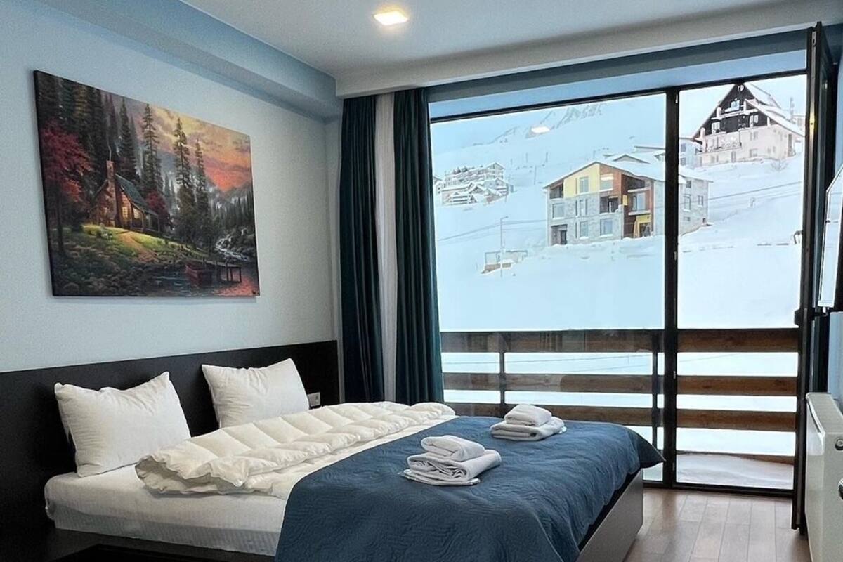 Chambre Double Standard, vue montagne | Vue de la chambre