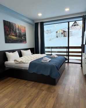 Standard Double Room, Mountain View | View from room - Gudauri Diamond (Kazbegi)