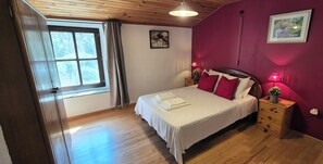 1 bedroom, iron/ironing board, travel crib, free WiFi