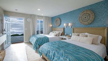 1 sovrum, skrivbord, strykjärn/strykbräda och resesäng