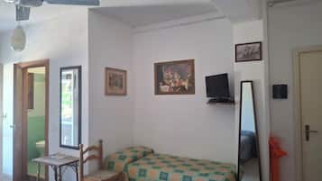1 camera, Wi-Fi gratuito, lenzuola