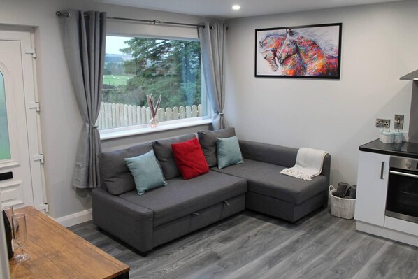 Villa, 1 Queen Bed with Sofa bed | Living area