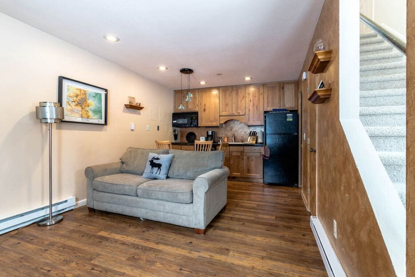 TV connectée, cheminée